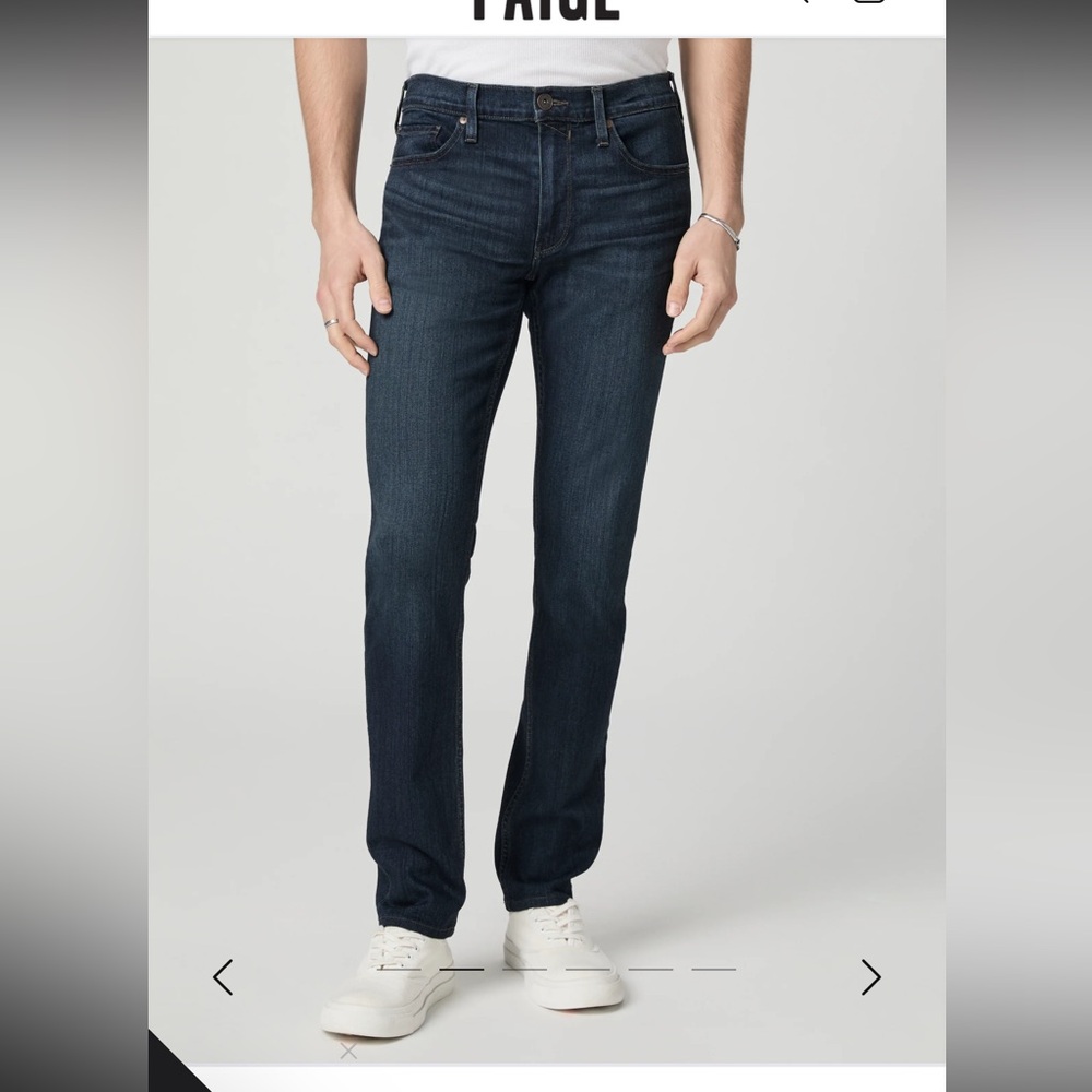 PAIGE Men's Indigo Slim Jeans
